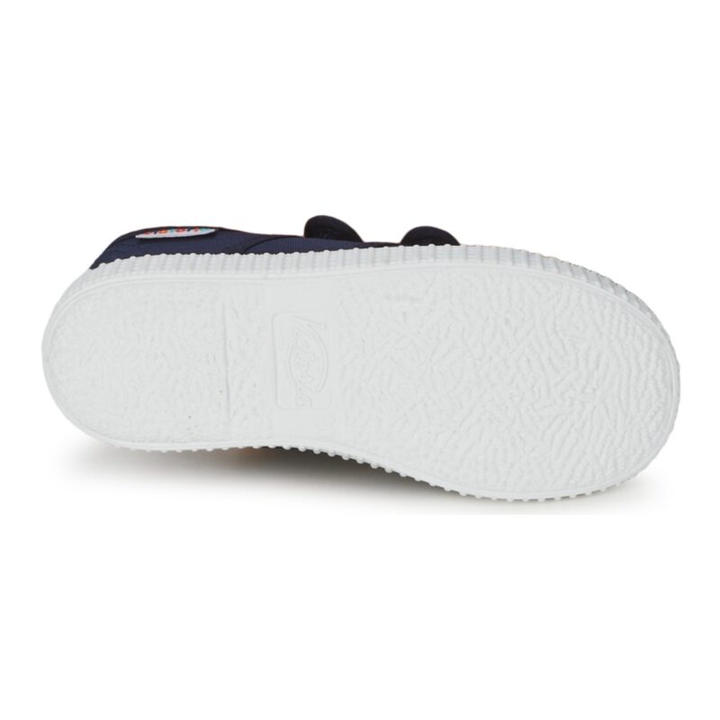 Victoria BLUCHER LONA DOS VELCROS Blu - Sneakers Bambina - 7
