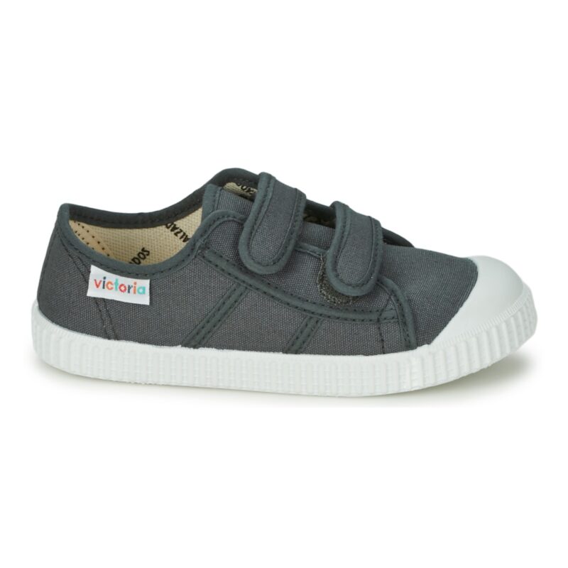 Victoria BLUCHER LONA DOS VELCROS Grigio - Sneakers Bambina - 2