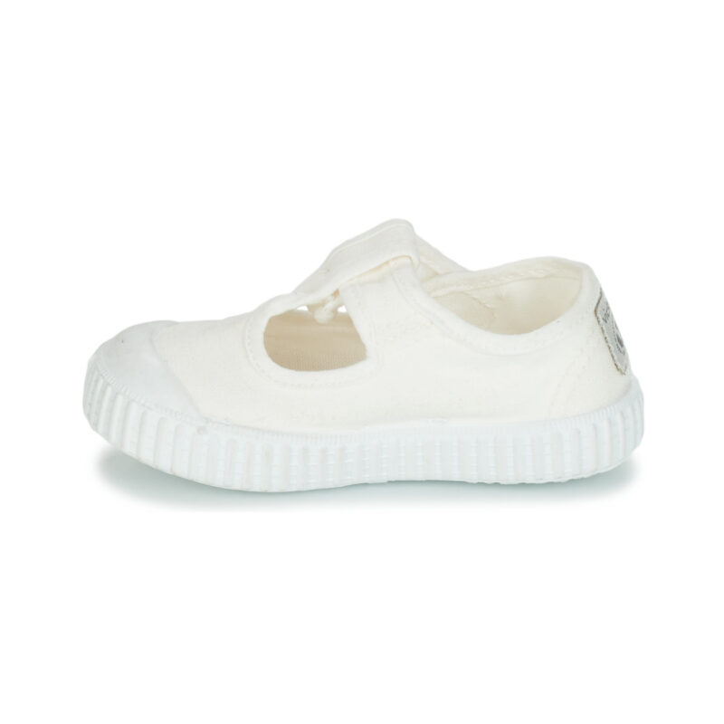 Victoria SANDALIA LONA TINTADA Bianco Sneakers Bambina - 4