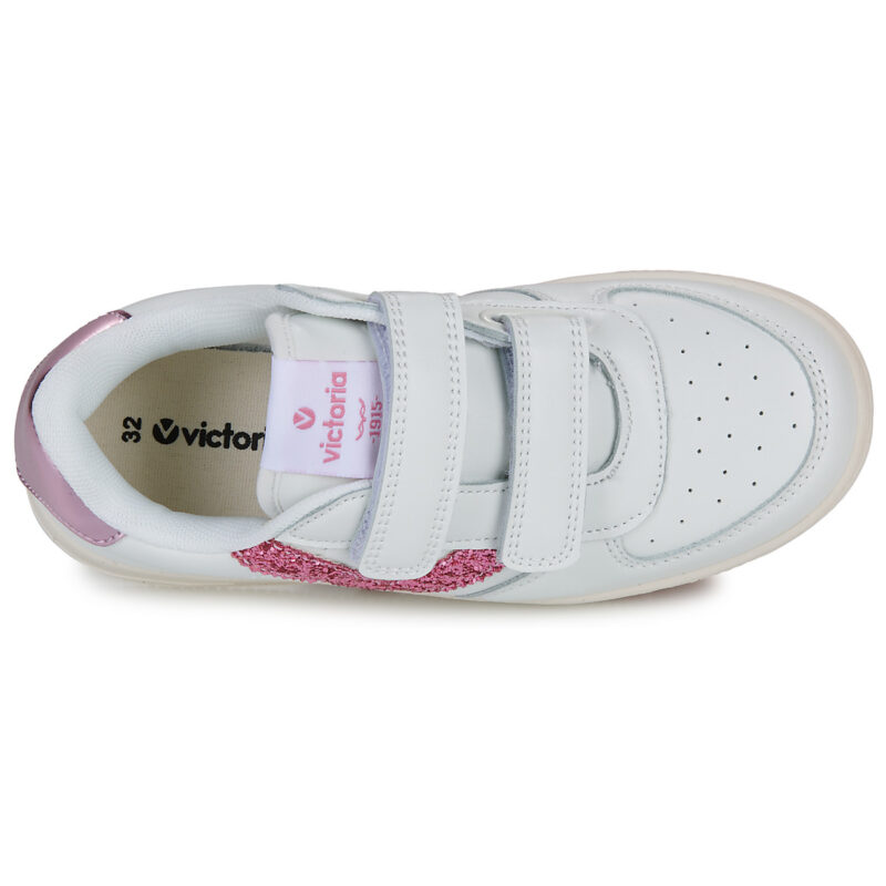 Victoria TIEMPO Wei&szlig;e Sneaker f&uuml;r M&auml;dchen - Gr&ouml;&szlig;e 6