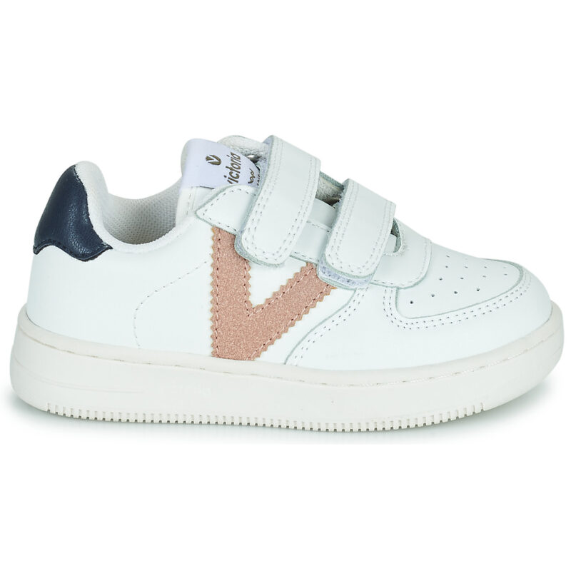 Victoria TIEMPO EFECTO PIEL COL Bianco Sneakers Bambina - 2