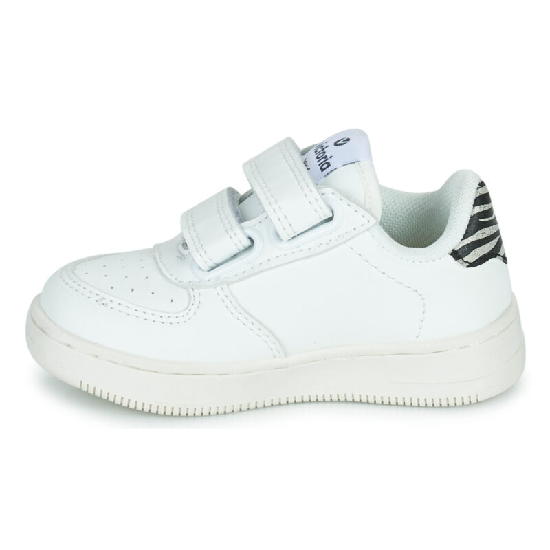 Victoria TIEMPO EFECTO PIEL FAN Bianco Sneakers Bambina - 4