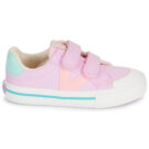 Victoria TRIBU TIRAS LONA Pink Sneakers for Girls - 2