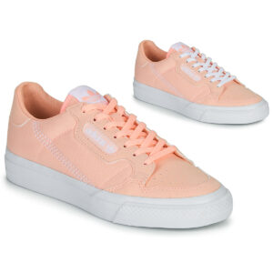 Scarpe bambini ragazza adidas  CONTINENTAL VULC J  Rosa adidas 4060512731904