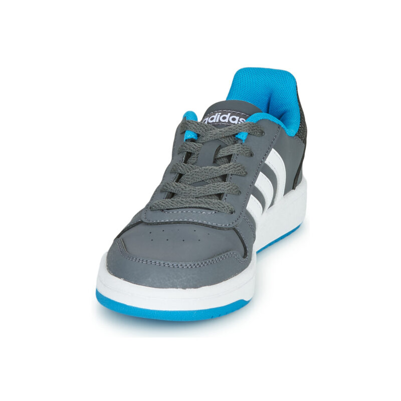 Zapatillas adidas HOOPS K grises para ni&ntilde;as - 3