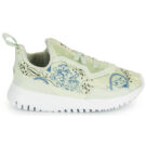 Baskets adidas ORIGINALS FLEX EL I vertes pour filles - Taille 2