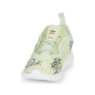 Baskets adidas ORIGINALS FLEX EL I vertes pour filles - Taille 3