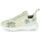 Baskets adidas ORIGINALS FLEX EL I vertes pour filles - Taille 4