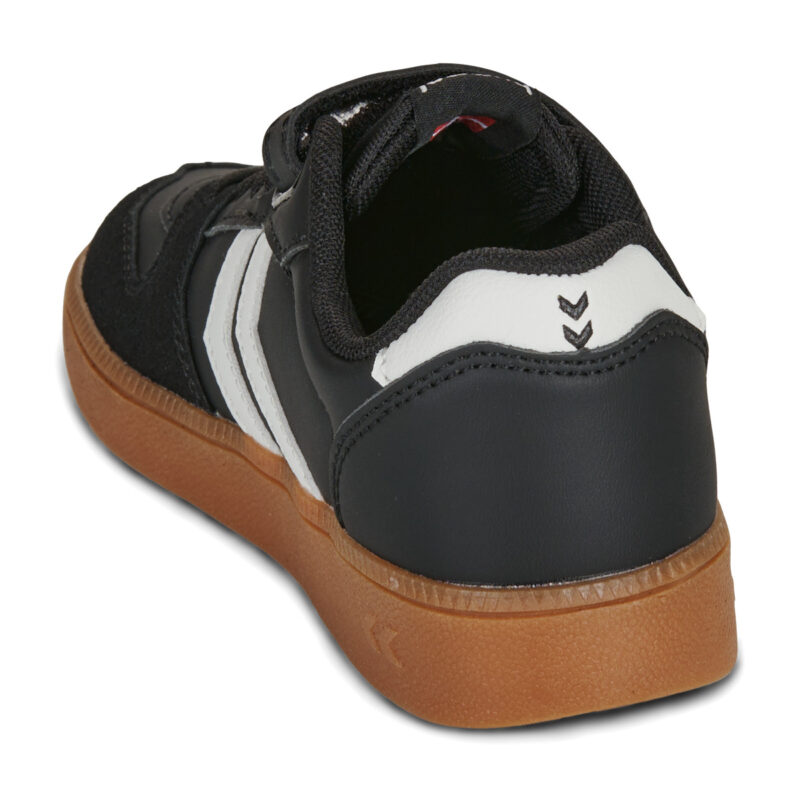 hummel HANDBALL PERFEKT SP JR Schwarze M&auml;dchen-Sneaker - Gr&ouml;&szlig;e 5