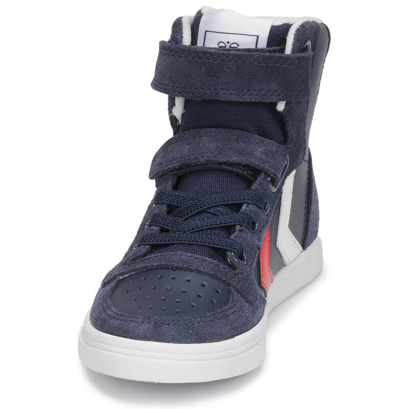 hummel SLIMMER STADIL HIGH JR Blu Sneakers Bambina - 3