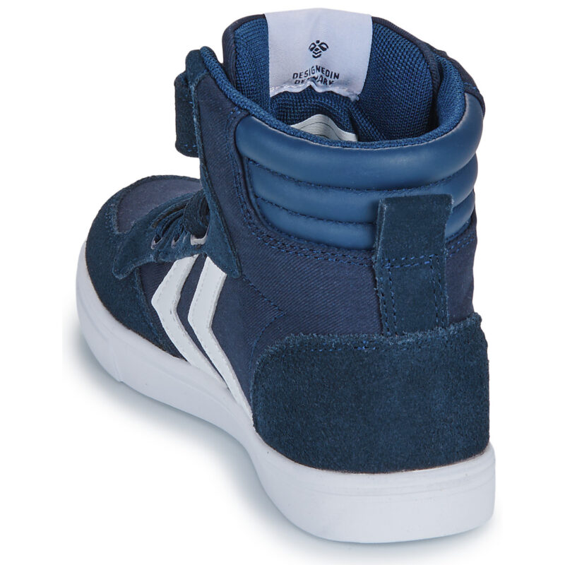 hummel SLIMMER STADIL HIGH JR Blu Sneakers Bambina - 5