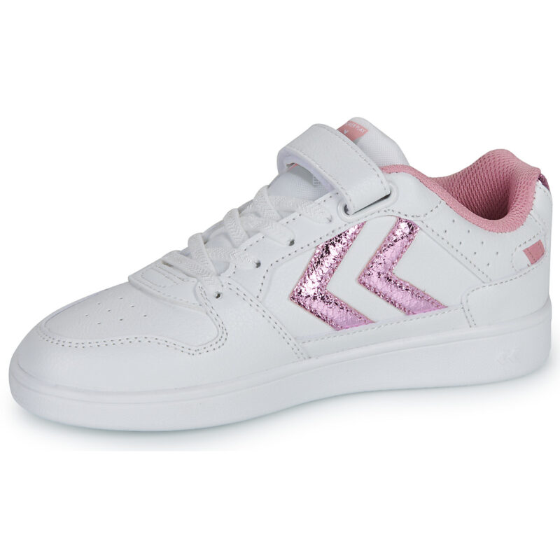 hummel ST POWER PLAY JR Bianco Sneakers Bambina - 4