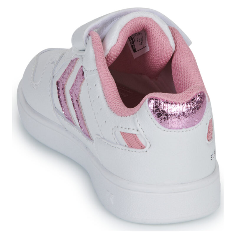 hummel ST POWER PLAY JR Bianco Sneakers Bambina - 5