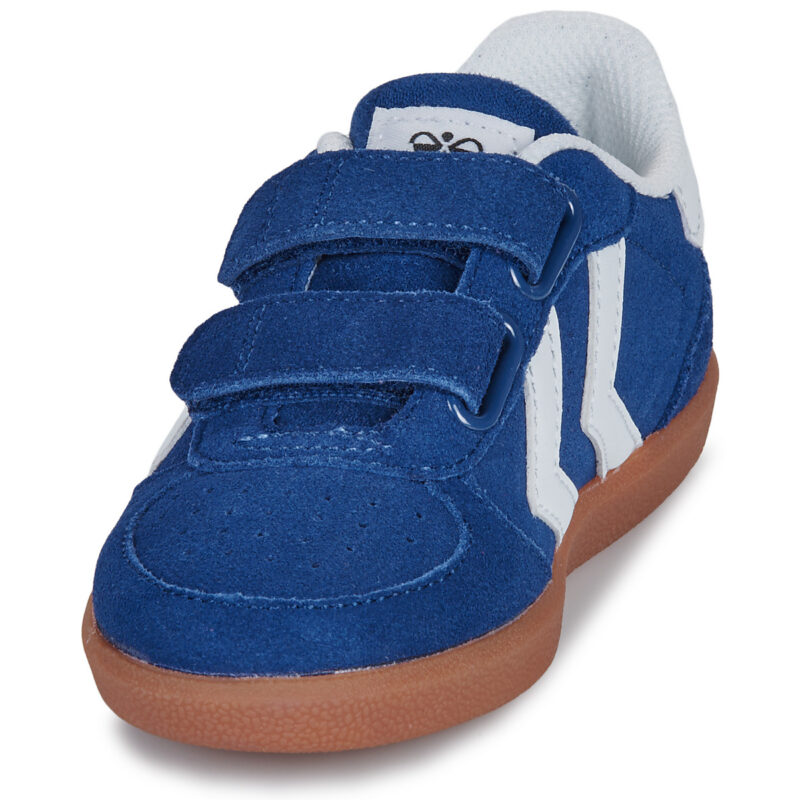 hummel VICTORY SUEDE II INFANT Blu Sneakers Bambina - 3