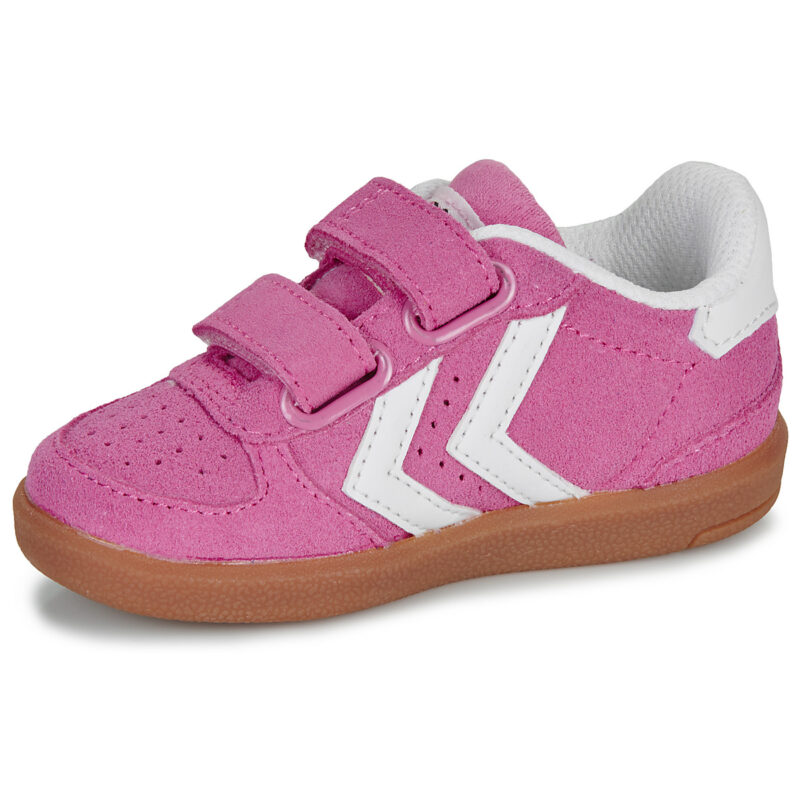 hummel VICTORY SUEDE II INFANT Rosa Sneakers Bambina - 4