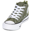 Converse Chuck Taylor All Star Malden Street Verde Sneakers Bambino - 3
