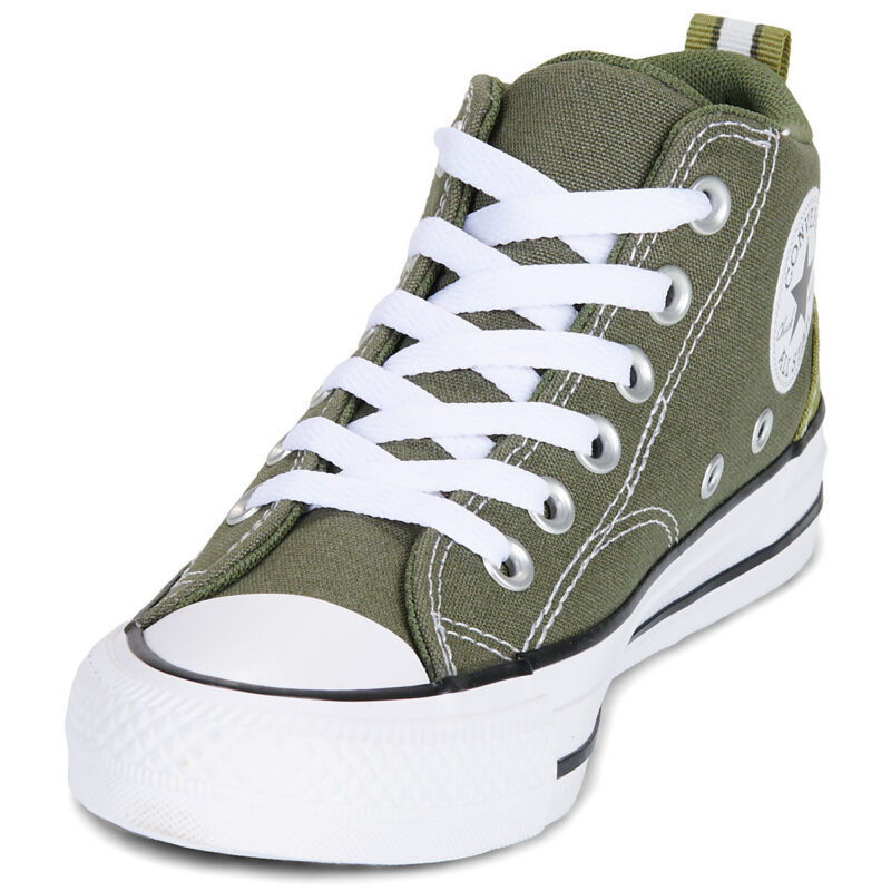 Converse Chuck Taylor All Star Malden Street Verde Sneakers Bambino - 3