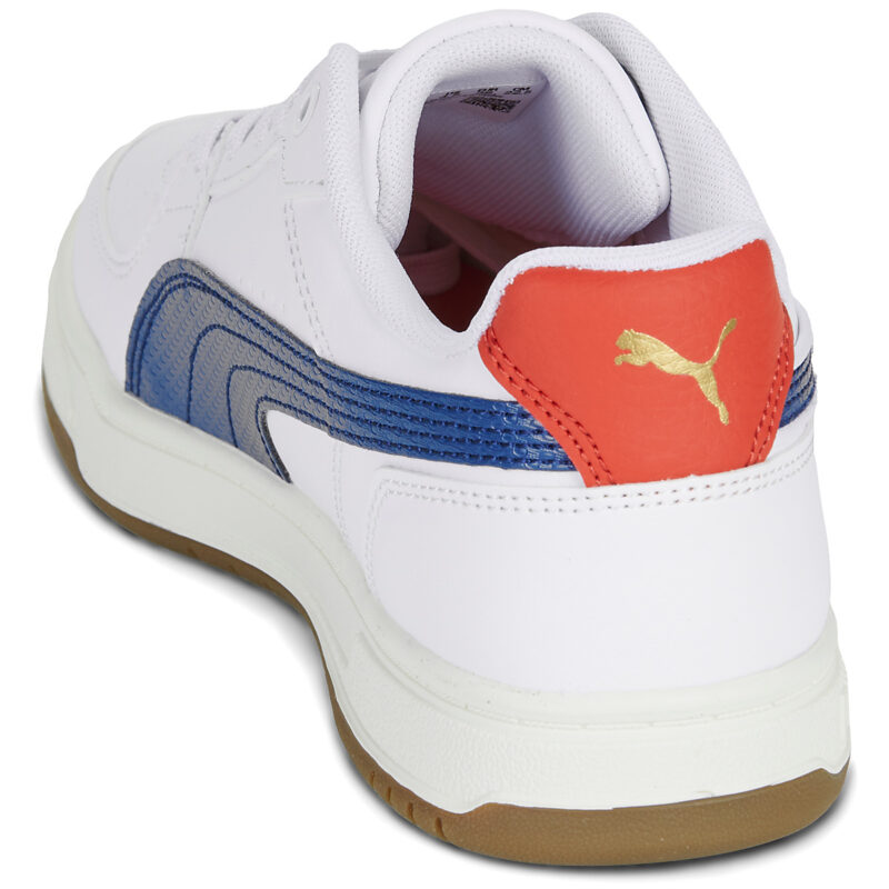 Puma Puma Caven III Retro Jr Bianco Sneakers Bambino - 5