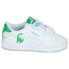 Puma Puma Smash 3.0 Dino V Inf Bianco Sneakers Bambino - 2