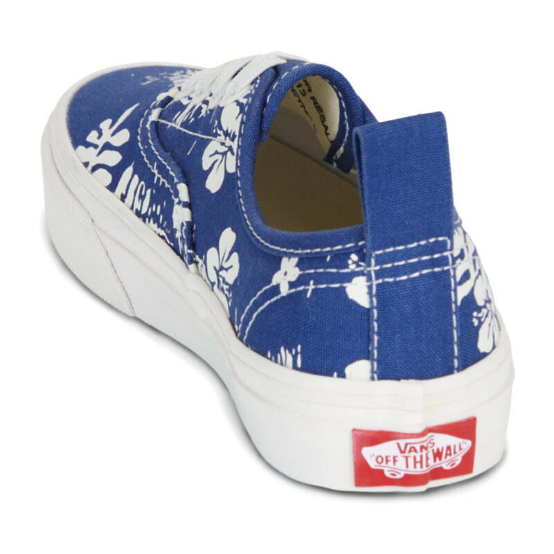 Vans Authentic Elastic Lace Blu - Sneakers Bambino - 5