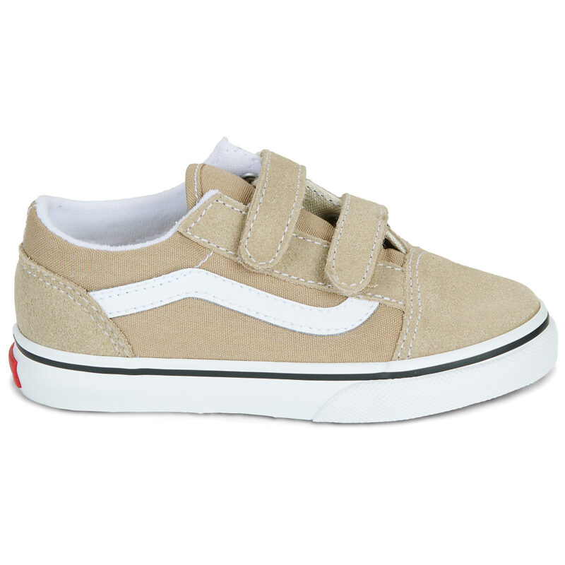 Vans Old Skool V Beige - Sneakers Bambino - 2