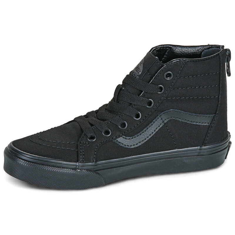 Vans SK8-Hi Zip Nero - Sneakers Bambino - 4