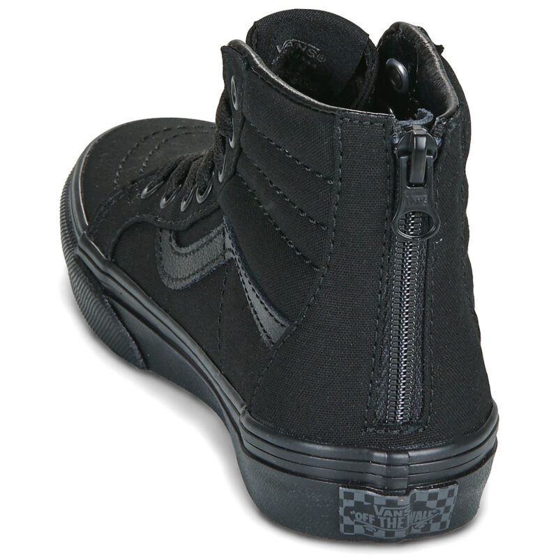 Vans SK8-Hi Zip Nero - Sneakers Bambino - 5