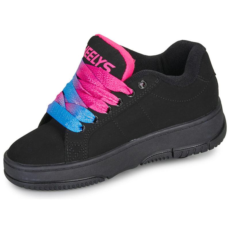 with rotelle girl Heelys KOLECT PRINTS Black Shoes with rotelle Bambina - 4