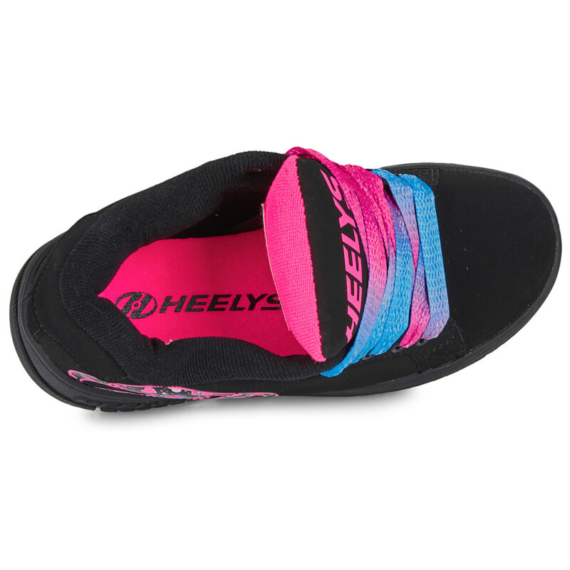 with rotelle girl Heelys KOLECT PRINTS Black Shoes with rotelle Bambina - 6