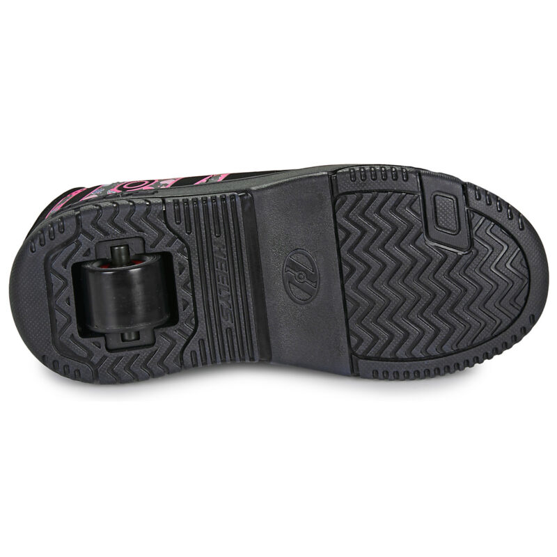 with rotelle girl Heelys KOLECT PRINTS Black Shoes with rotelle Bambina - 7