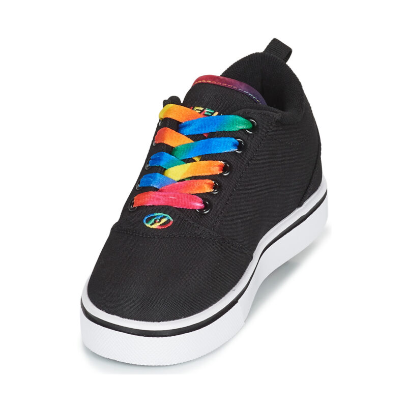 with rotelle girl Heelys PRO 20 PRINTS Black Shoes with rotelle Bambina - 3
