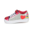 con rotelle ragazza Heelys SNAZZY X2 Argento Scarpe con rotelle Bambina - 4