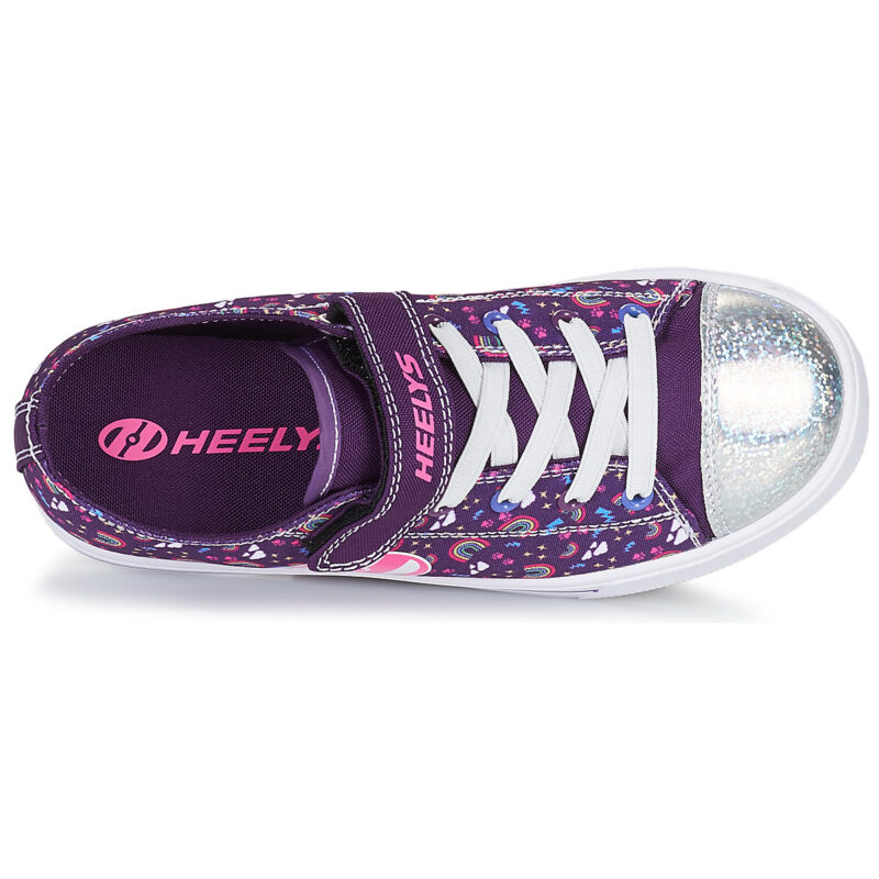 with rotelle girl Heelys SNAZZY X2 Multicolor Shoes with rotelle Bambina - 6