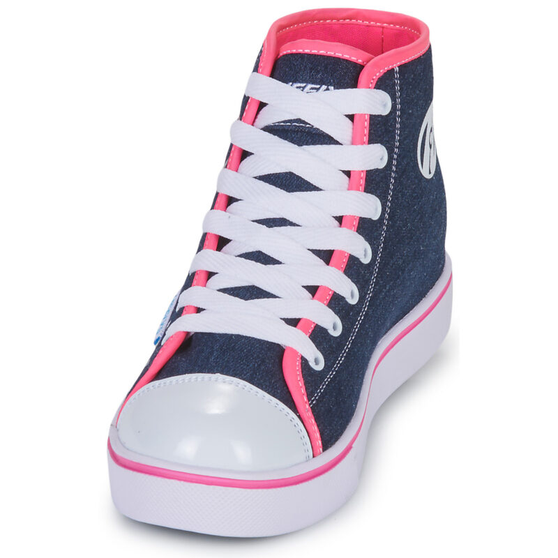 with rotelle girl Heelys VELOZ Blue Shoes with rotelle Bambina - 3