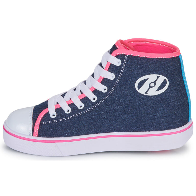 with rotelle girl Heelys VELOZ Blue Shoes with rotelle Bambina - 4