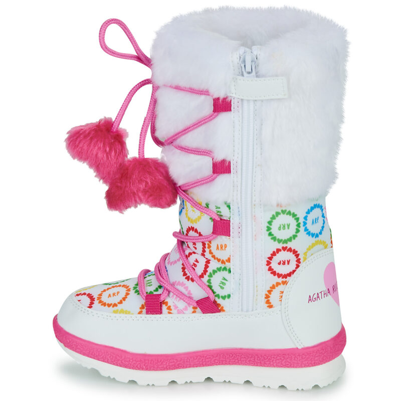 Agatha Ruiz de la Prada APRES SKI White Snow Shoes Girls - 4