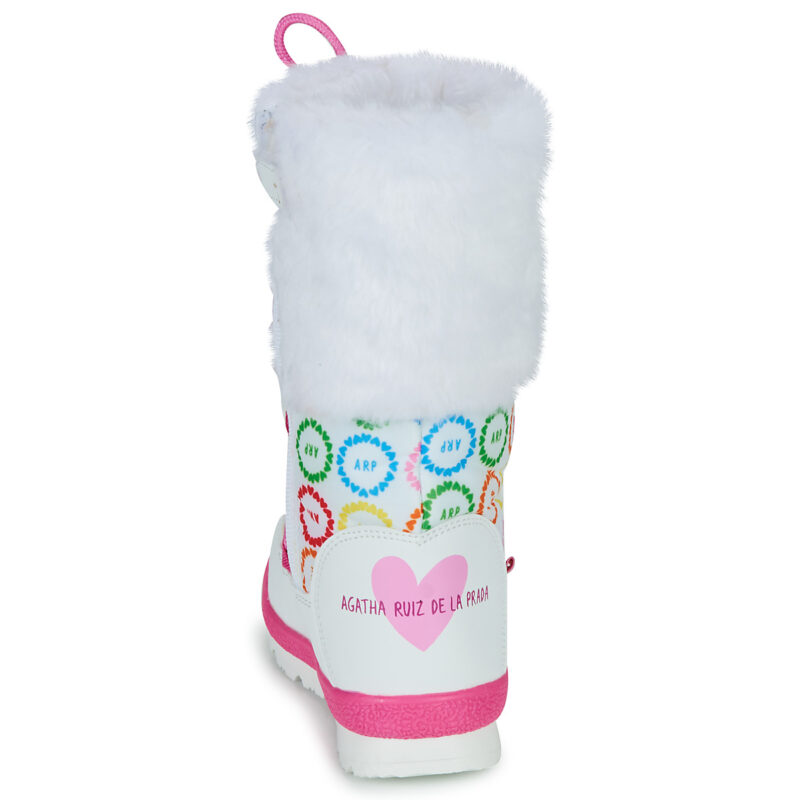 Agatha Ruiz de la Prada APRES SKI White Snow Shoes Girls - 5