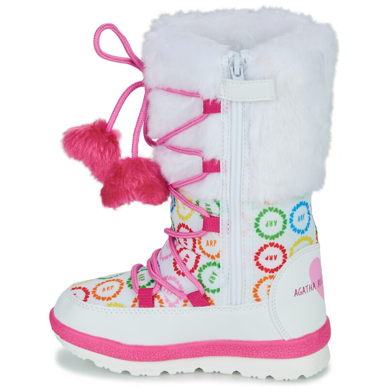 Agatha Ruiz de la Prada APRES SKI White Snow Shoes Girls - 4