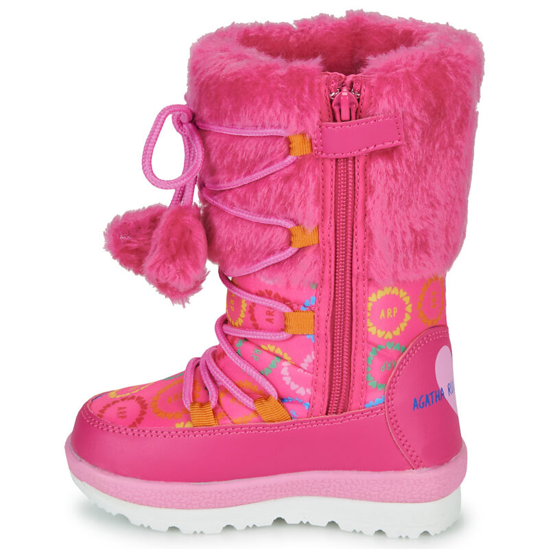 Agatha Ruiz de la Prada APRES SKI Pink Snow Boots Girls - 4
