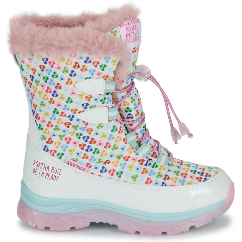 Agatha Ruiz de la Prada APRESKI Bianco Scarpe da neve Bambina - 2