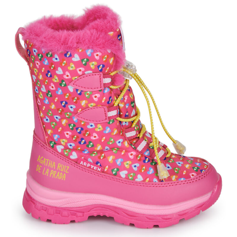 Agatha Ruiz de la Prada APRESKI Rosa Scarpe da neve Bambina - 2