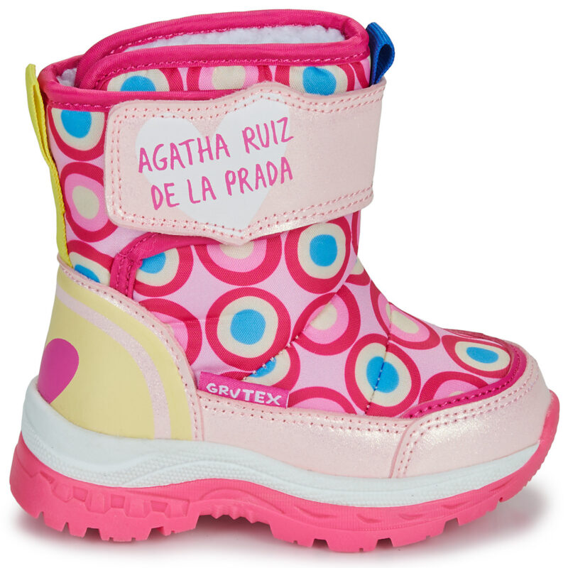 Agatha Ruiz de la Prada APRESKI Pink Snow Boots Girls - 2