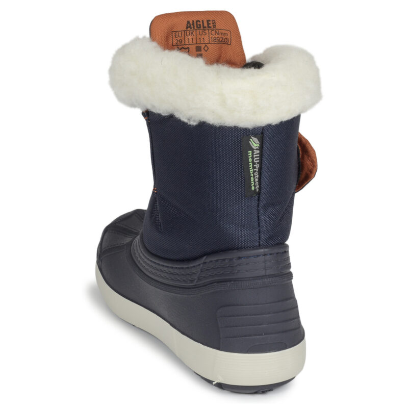 Aigle EXPLORUS KID VC Blaue Schneestiefel f&uuml;r M&auml;dchen - 5