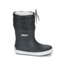 Aigle GIBOULEE 2 Schwarze Schneestiefel f&uuml;r M&auml;dchen - Gr&ouml;&szlig;e 2