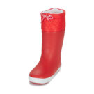 de la nieve Aigle GIBOULEE 2 Rojo - Botas de nieve para niñas - 3