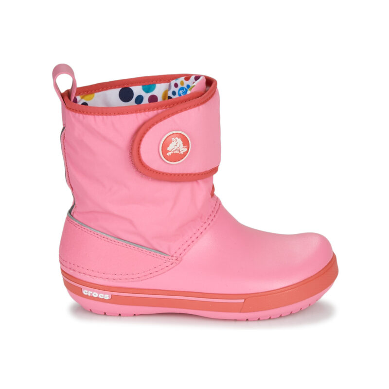 Crocs CROCBAND ll.5 GUST BOOT KIDS PLEM PPY Rosa Scarpe da neve Bambina - 2