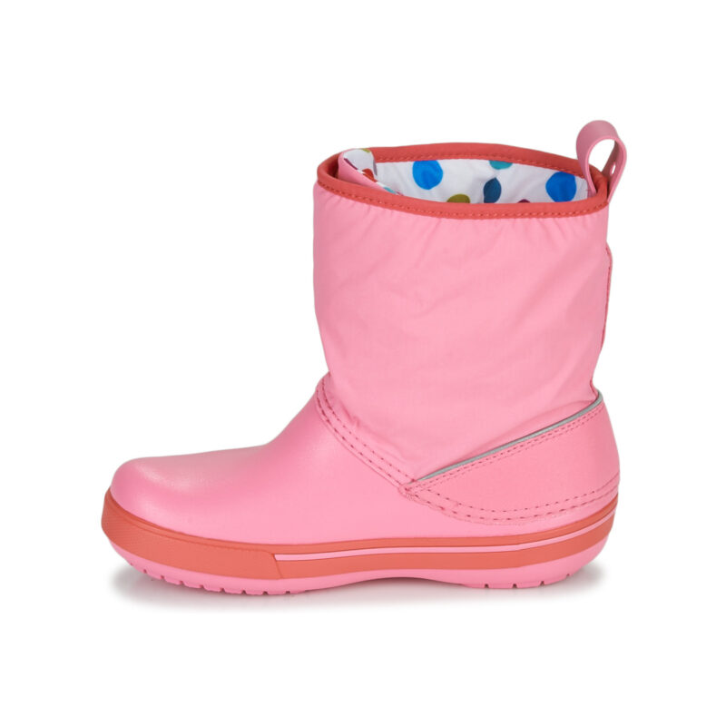Crocs CROCBAND ll.5 GUST BOOT KIDS PLEM PPY Rosa Scarpe da neve Bambina - 4