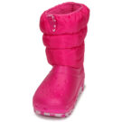 Crocs Classic Neo Puff Boot K Pink Baby Snow Shoes - 3