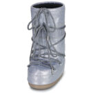 Moon Boot MB ICON GLITTER Silberne Schneeschuhe f&uuml;r M&auml;dchen - 3
