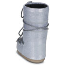 Moon Boot MB ICON GLITTER Silberne Schneeschuhe f&uuml;r M&auml;dchen - 5